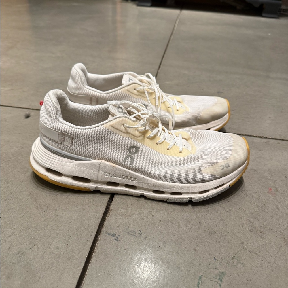 On Cloud Cloudnova Form 2 "White/Ivory" sneakers - image 1